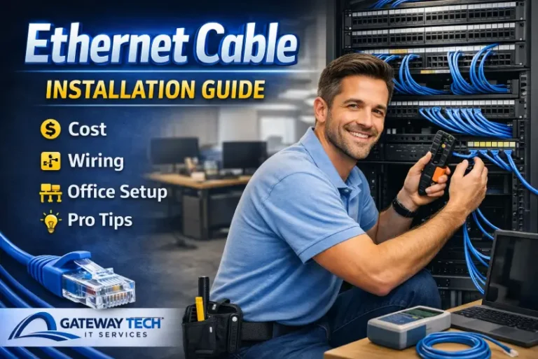 Ethernet Cable Installation Guide (Cost, Wiring, Office Setup & Pro Tips)