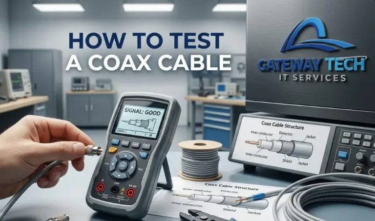 How to Test a Coax Cable (Step-by-Step to Find Faults Fast)